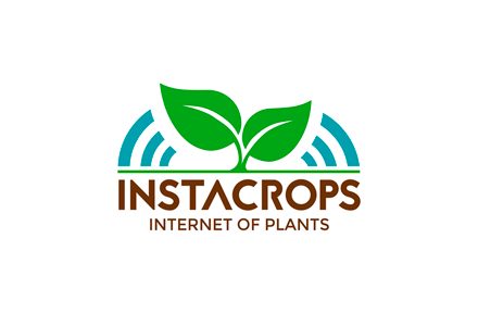 logo instacrops startup chilena