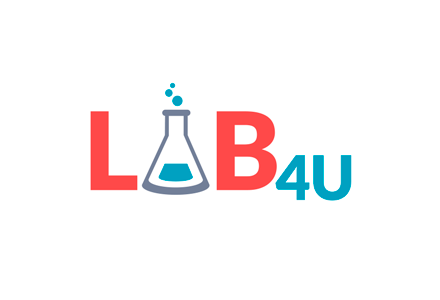 logo lab4u startup chilena