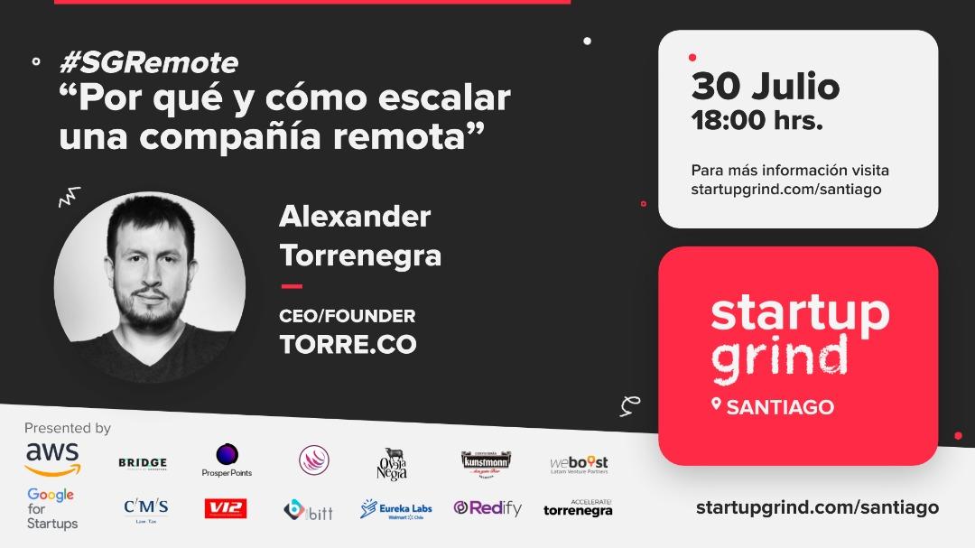 webinar escalar compañia remota startup grind
