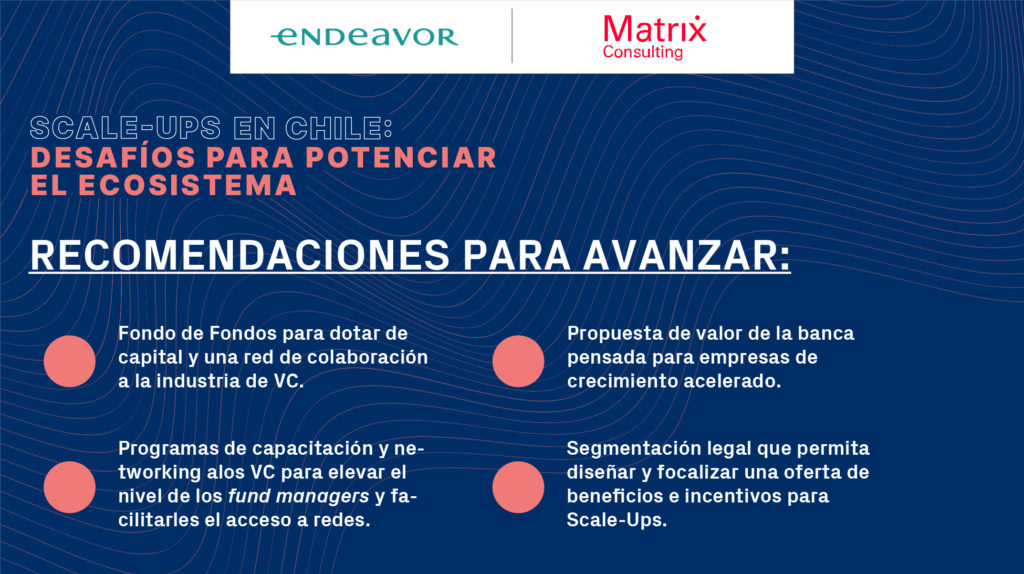 scale-ups chile desafios ecosistema