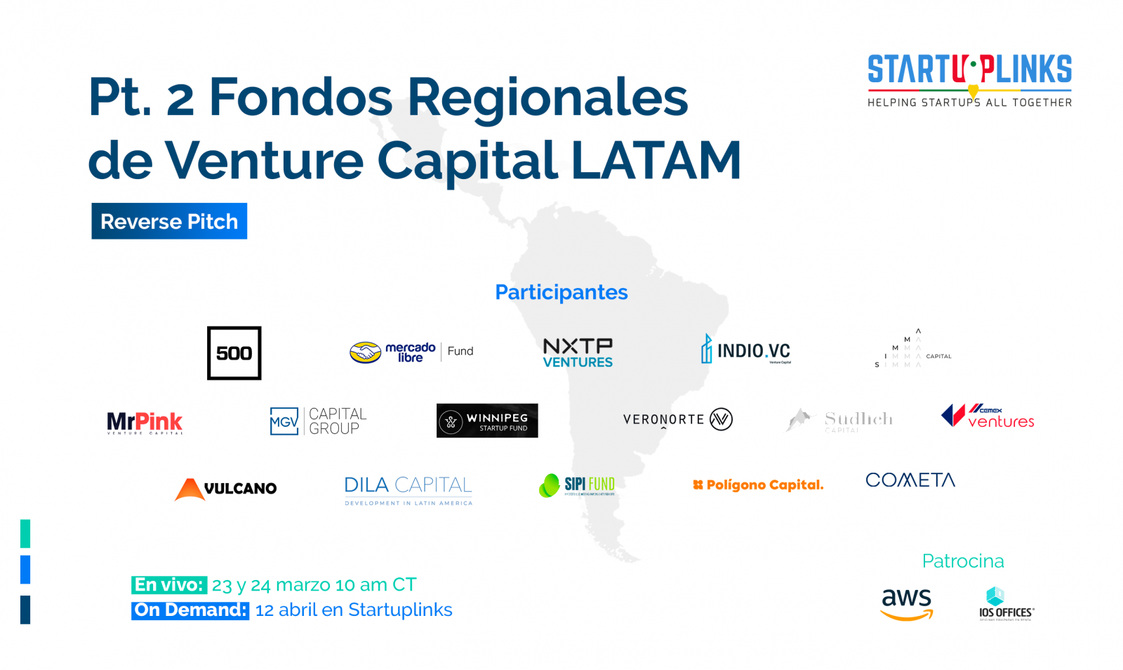 reverse pitch venture capital startups latam
