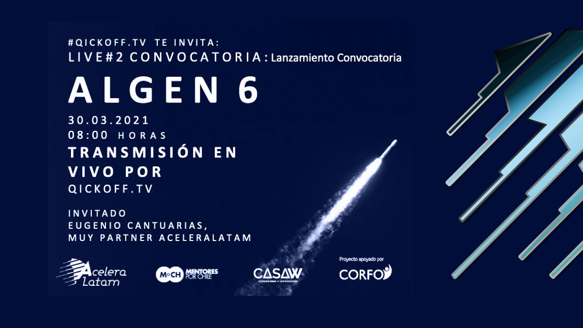 lanzamiento convocatoria aceleralatam algen6